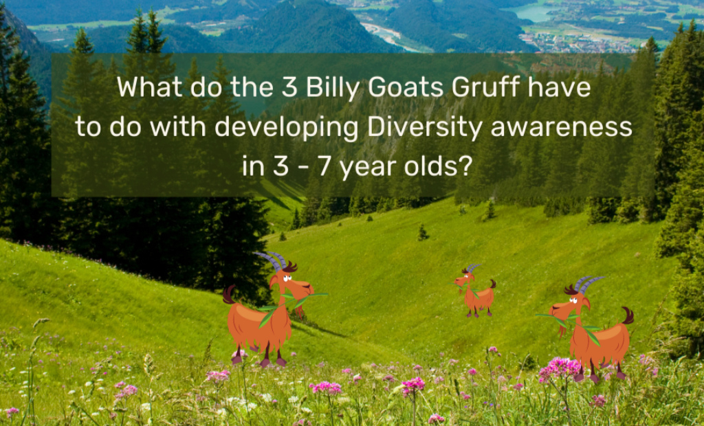 What do the 3 Billy Goats Gruff have to do with developing Diversity