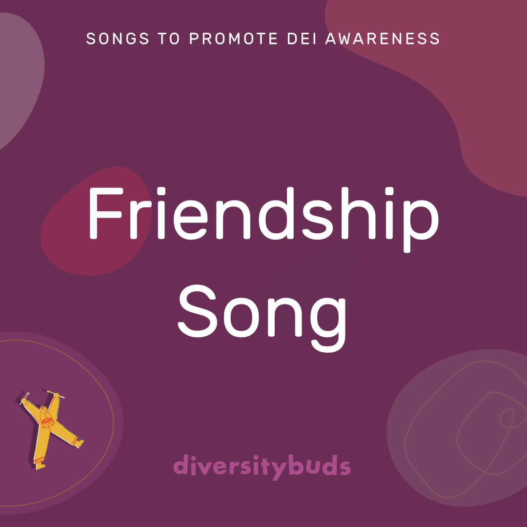 White text on purple background: Friendship Song